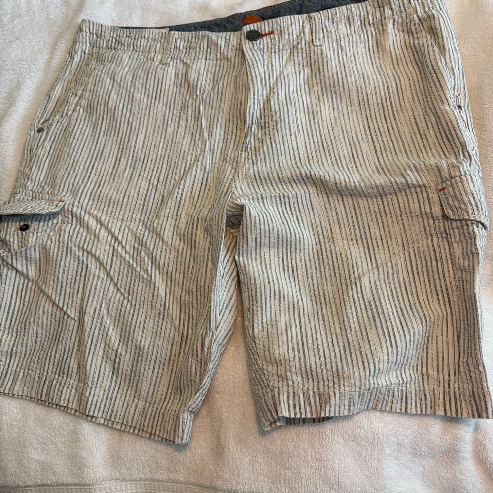 Striped Blue Men's Shorts. Tommy Bahama